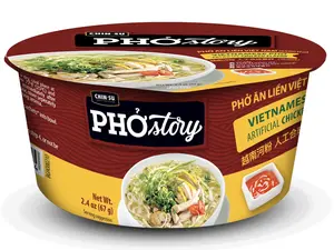 CHINSU VIETNAMESE PHO STORY CHICKEN FLAVOR Chinsu Phở  Hà Nội Hương Vị Ga 9 BOWLS -2.4 OZ