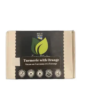 Turmeric & Orange Soap Organic Facial Exfoliate