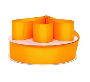 Gold Grosgrain Ribbon 5/8" X 50 Yards - High-Quality Durable Material for Various Applications