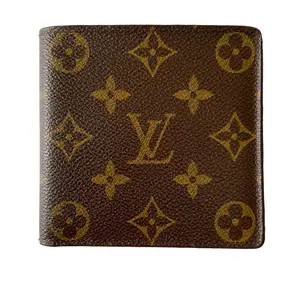 Pre-owned Louis Vuitton Wallet Small Leather Goods mens monogram bifold AN0968 authentic wCOA