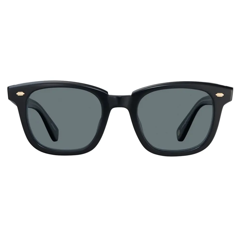 Calabar Suns by Garrett Leight - Black Wayfarer Polarized Sunglasses