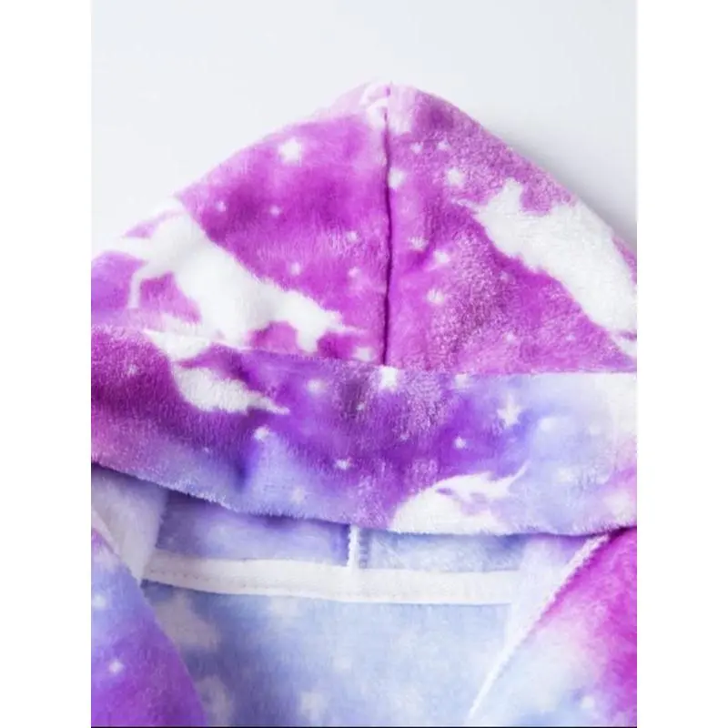 Girls' Fashion Creative Pajamas Hooded Bathrobe, Ultra-Soft Flannel Warm Sleepwear, Cute Cartoon Robe for Home Use After Shower, Fluffy Pajamas Girls' Fashion Creative Pajamas Hooded Bathrobe, Ultra-Soft Flannel Warm Sleepwear, Cute Cartoon Robe for Home Use After Shower, Fluffy Pajamas