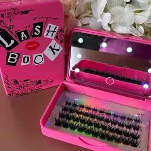 Light up Lash Book Cluster Lash Kit 16