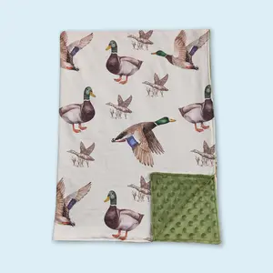 Mallard Duck baby kids hunting blankets