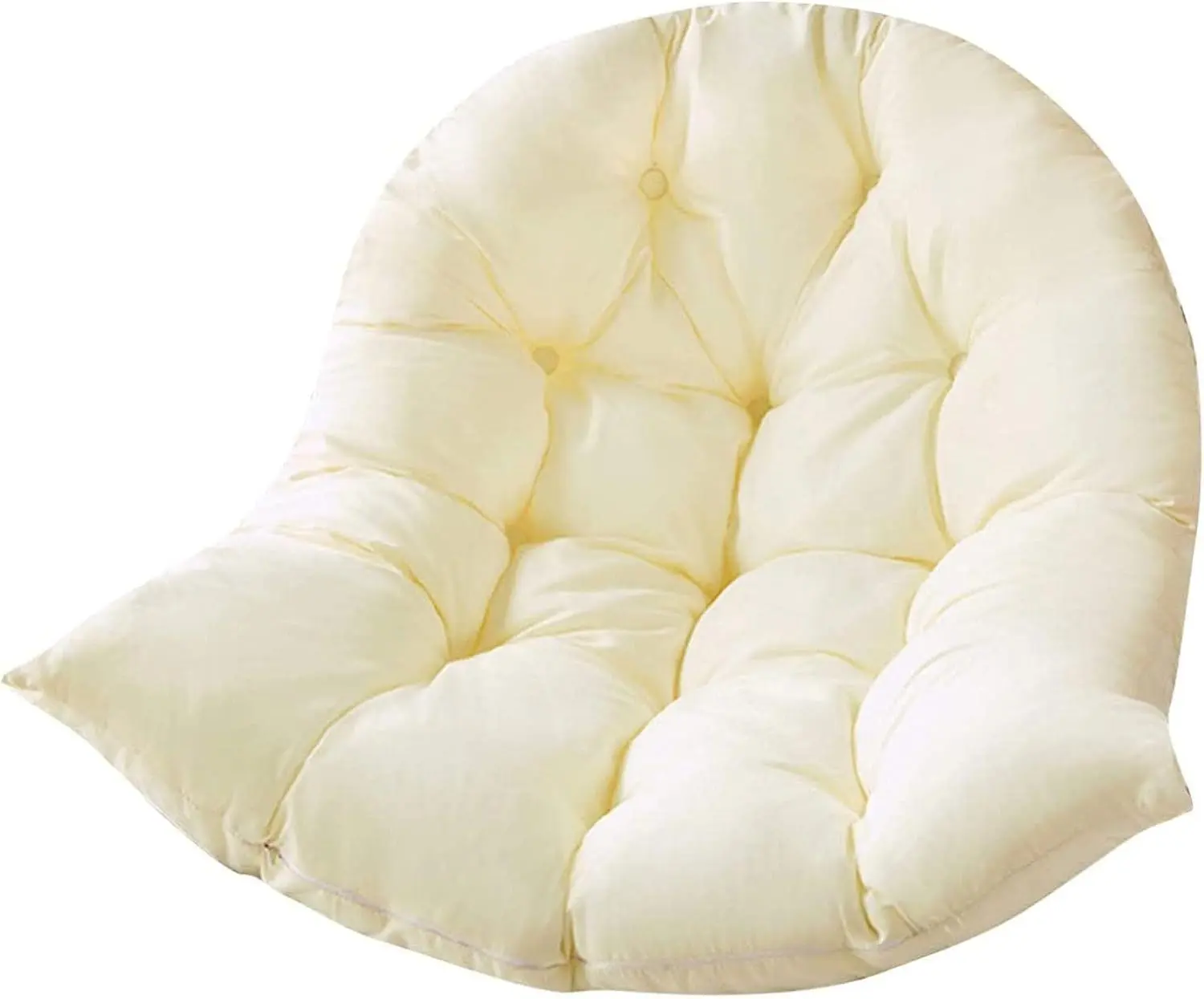 Hammock Swing Egg Chair Cushion Replacement, Hanging Basket Seat Pillow| Thick, 31.5 x 43.3 inches, High Elasticity Cotton, Soft Back Pads, Indoor, Outdoor, Garden, Office, Patio, Porch, Furniture