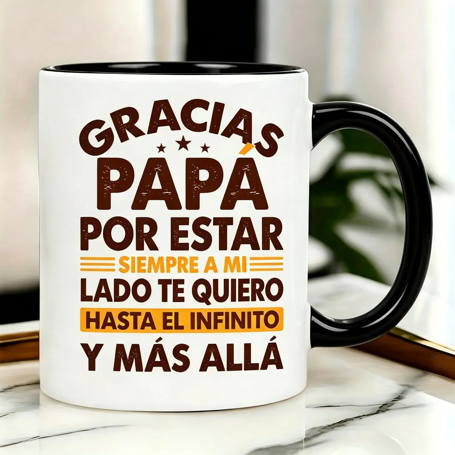 Gracias Papá Spanish Father’s Day Coffee Mug Thank You Dad Gift Everyday Dad Coffee Mug Gracias Papá Spanish Quote Keepsake Cup