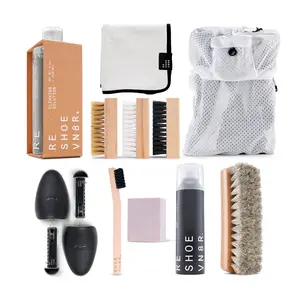 Reshoevn8r All Material Master Shoe Cleaning Bundle: All-In-One 11 Piece Sneaker Care Kit