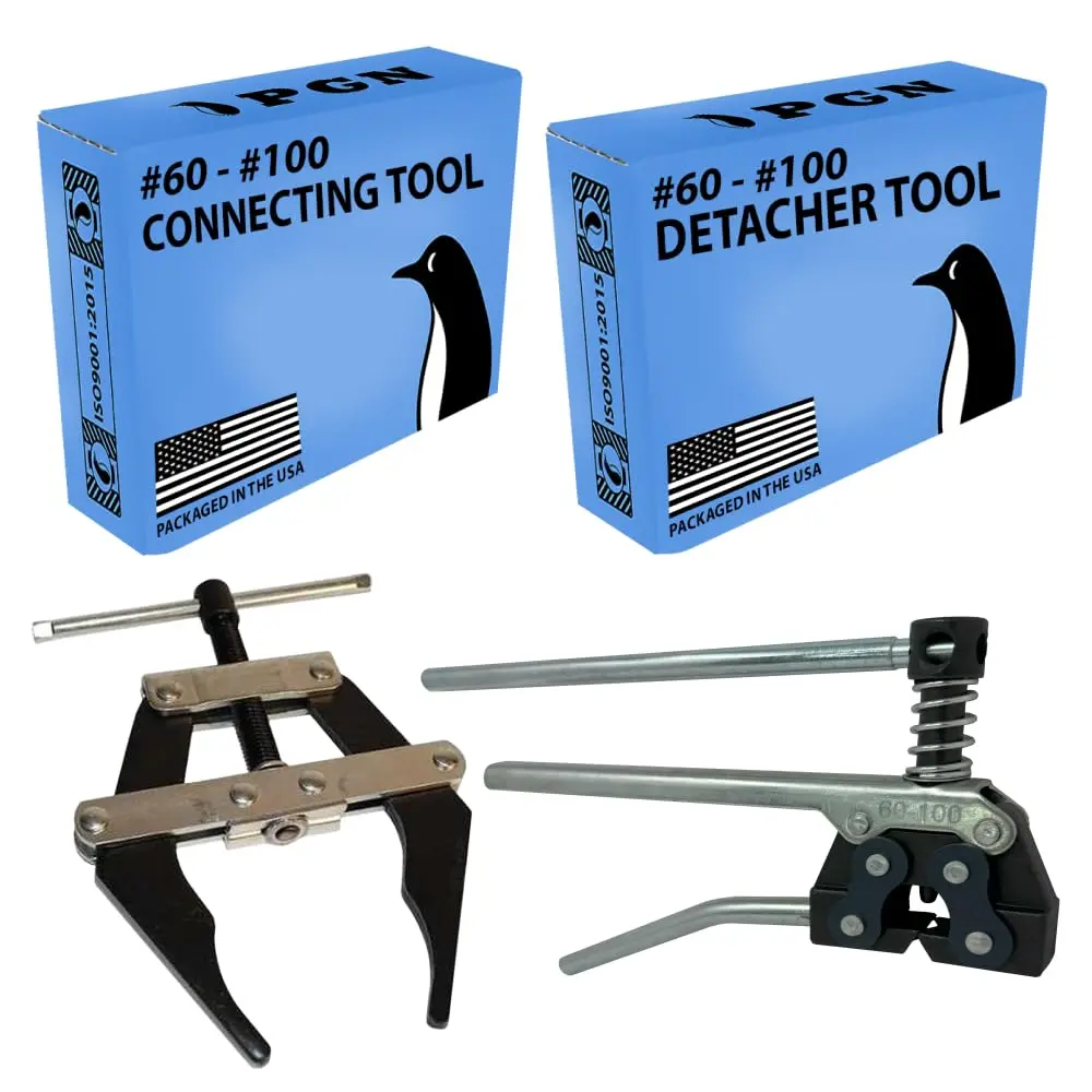 Roller Chain Tool Kit Breaker Cutter + Puller Holder#60 -#100