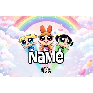 Power Puff Girls Badges