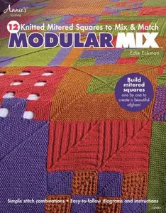 USED-Modular Mix: 12 Knitted Mitered Squares to Mix & Match by Edie Eckman (Paperback)
