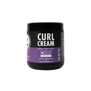 Rolda Cosmetics Curl Cream for Wavy & Curly Hair 500G Hydrating Shine-Boosting Frizz-Reducing Alcohol-Free Paraben-Free Non-Greasy Formula