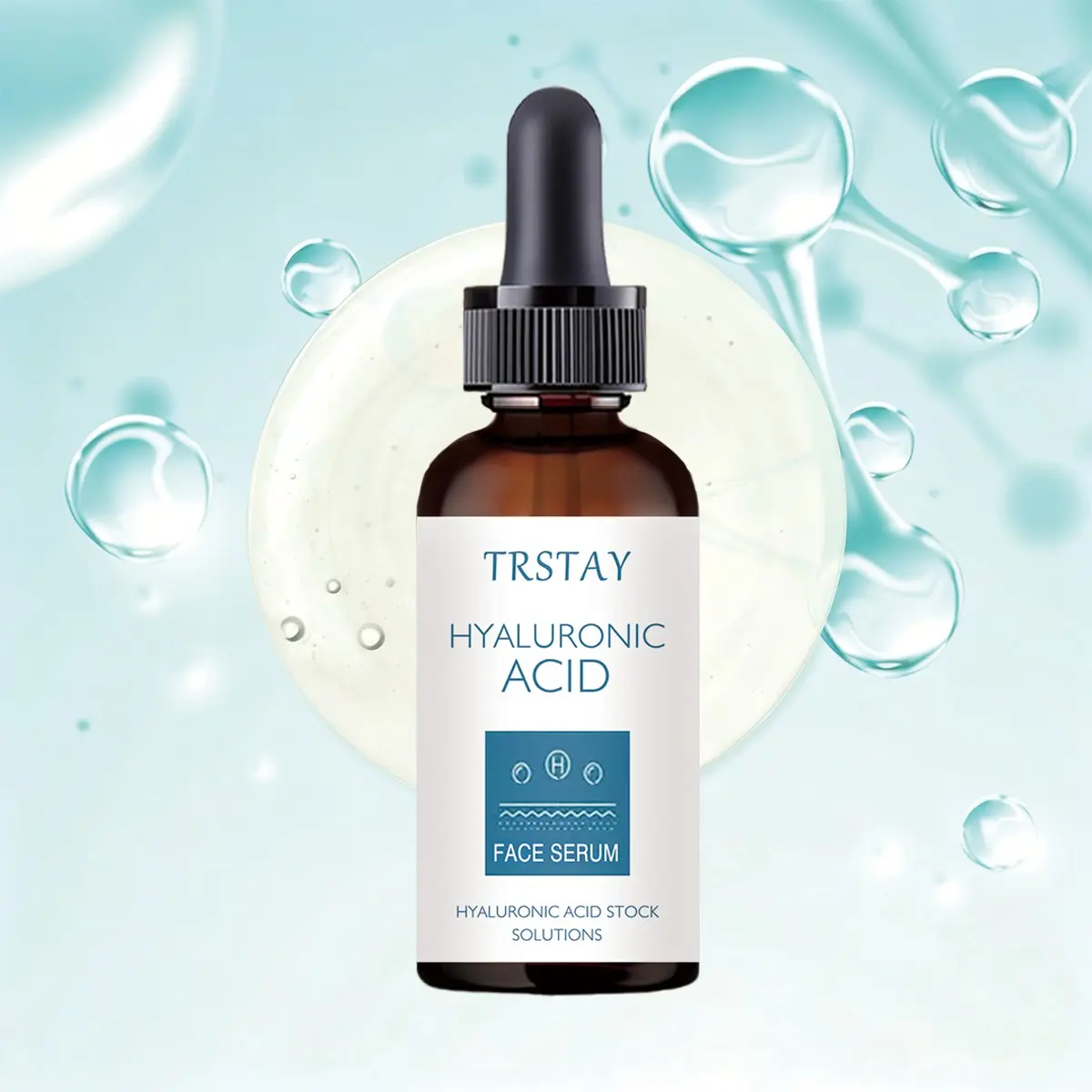 5000+trstay Facial Serum with Sodium Dna, Ginseng Root, Rosemary Extract, Caffeine, Gently Exfoliates, Nourishes, Soothes, Refreshes Skin Gentle Exfoliating Serum Soothing