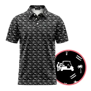 My Fav Thing To Do polo, Funny Golf Polo Shirt, Perfect Gift for Golf Players Who Love Humor