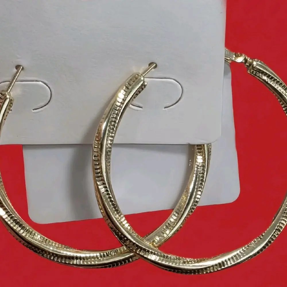 aretes o argollas 14k laminados resistentes al agua cloro y sudor