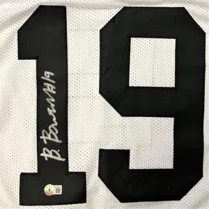 Brock Bowers Signed Georgia Bulldogs Custom White #19 Jersey - Beckett