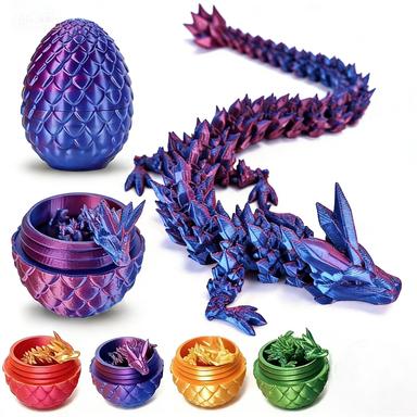2pc 3D Dragon Egg Design Decoration, 1 Count Creative Dragon Design Ornament, Home Decor for Living Room Bedroom, Room Decor, Gift for Friend, Statues, Boys & Men gifts, Collectible Room Decor, Decorative Figurines