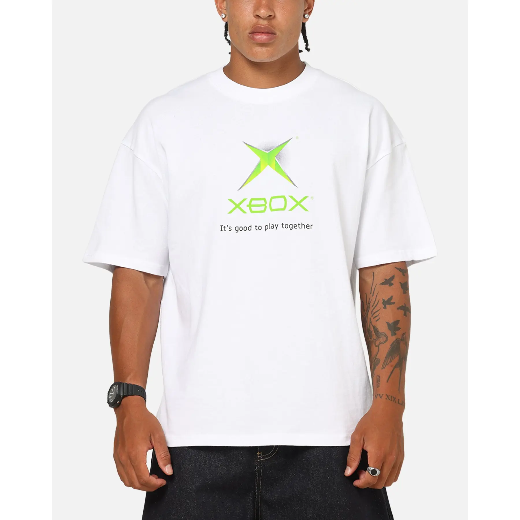 73Studio X Xbox 25th Anniversary 2001 Play Together T-Shirt White