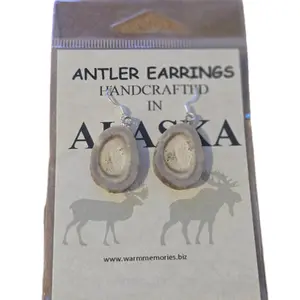 Alaskan Antler Earrings