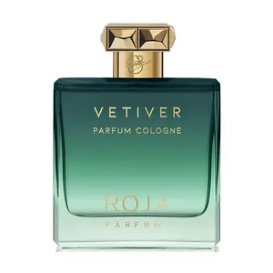 Luxury Vetiver Parfum Cologne 3.4oz (100ml) – Fresh Citrus Woody Long Lasting Fragrance for Men