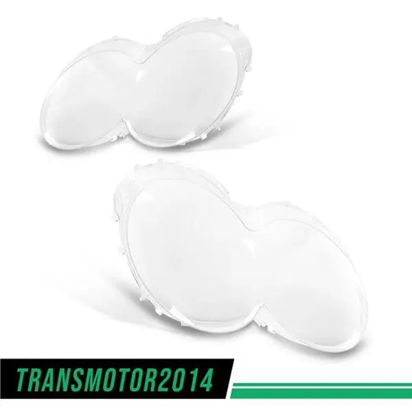 G-PLUS Motor Interior Fits 2003-2008 Benz W230 SL500 SL600 SL55 Clear Headlight Lens Covers Left+Right