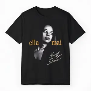 Ella Mai 90s-2000s Graphic T-Shirt – Menswear Cotton Tee, Lyrics & Tracklist Printed Street Style , Do You Still Love Me T-Shirt