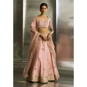 Light pink lehenga set