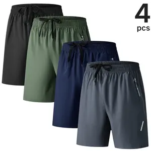 Quick-Dry Active Shorts for Running, Gym & Nighttime Workouts