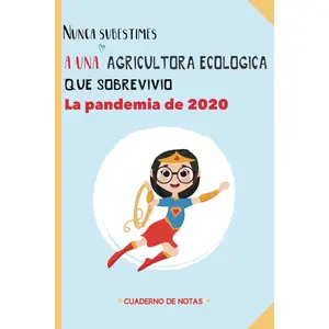 Regalo para la mejor Agricultora ecológica: Cuaderno de notas A5 regalo Agricultora ecológica- A5 /cuadriculado - | regalos Agricultora ecológica ... de cumpleaños colega (Spanish Edition)