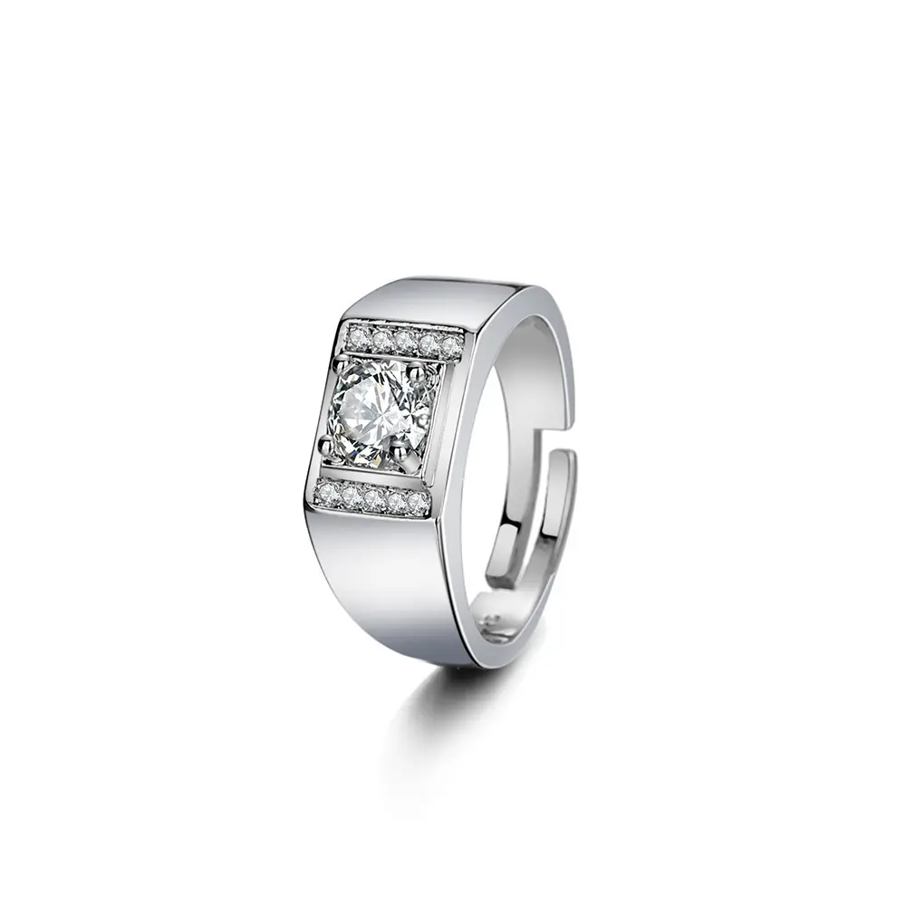 NJZ 121 [White Diamond White Gold]