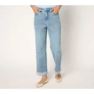 Me by Jennie Garth Petite Jett Straight Leg Jeans