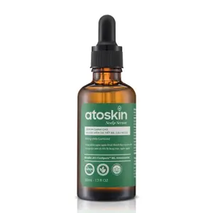 Atoskin Scalp Serum 50ml – Lightweight Leave-On Scalp Care with Botanical Extracts, Zinc PCA & Aquaxyl – Helps Improve Comfort & Oil Balance – Non-Greasy