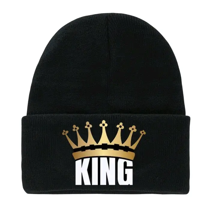 Custom King & Queen Beanie or Hats - Perfect for Any Occasion