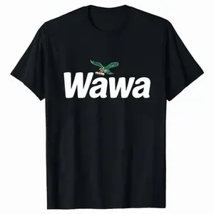 Wawa Eagles Football Team Fan T-Shirt, 100% Cotton Game Day Sport Lover Graphic Tee, Unisex Eagles Fan Gift