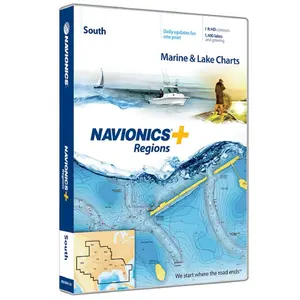 212 MAIN Navionics South Region Marine Electronic Chart Solution - SonarChart, 1ft HD Data, Bathymetry Map, Lake Charts, Community Edits, Daily Updates for Fishing & Outdoor Recreation