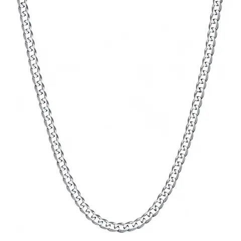 Miami Cuban Chain for Men and Women Stainless Steel Unisex Cuban Chain Necklace for Boys 18-26 Inches Non Tarnish Trendy Jewelry