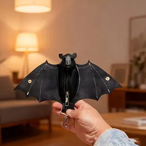 Creative Bat Bag, Portable Coin Purse, Wallet, Keychain, Storage Bag, Compact and Stylish, Perfect for Everyday Use