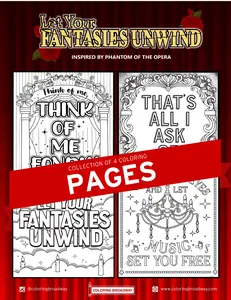 Phantom of the Opera "Let Your Fantasies Unwind" PAGES