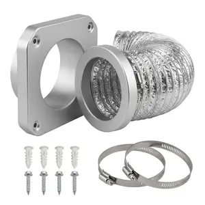 4 Inch Magnetic Dryer Vent Connector Kit DV180 Quick Connect Sealed Easy Install
