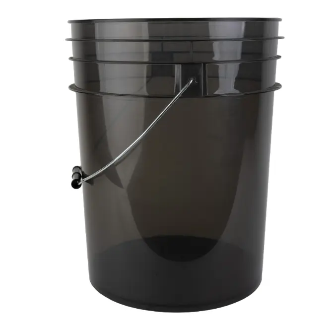 Plastic Pail Translucent Bucket 5 Gallon Plastic Pail Translucent Bucket 5 Gallon