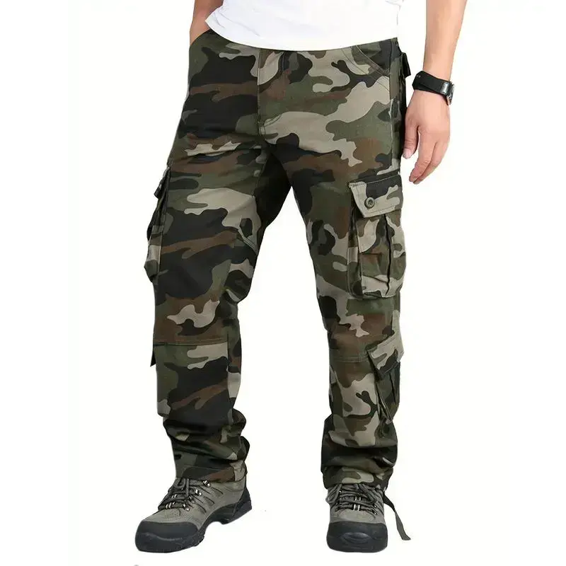 Mens Cargo Pants Camo Military Fatigue Pant Camouflage Hunting Combat Work Casual Pants Multi Pocket Mens Cargo Pants Camo Military Fatigue Pant Camouflage Hunting Combat Work Casual Pants Multi Pocket