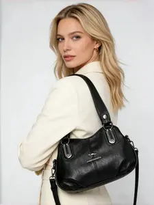 Elegant Women's Shoulder Bag Crossbody, Fashion PU Leather Handbag, Stylish Single Strap Purse for Daily Use, Perfect for Casual, Fashionable Shoulder Bag, Daily Commuter Purse