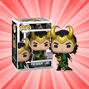 Funko Pop! Marvel Loki President Loki Winter Convention Limited Edition #1066
