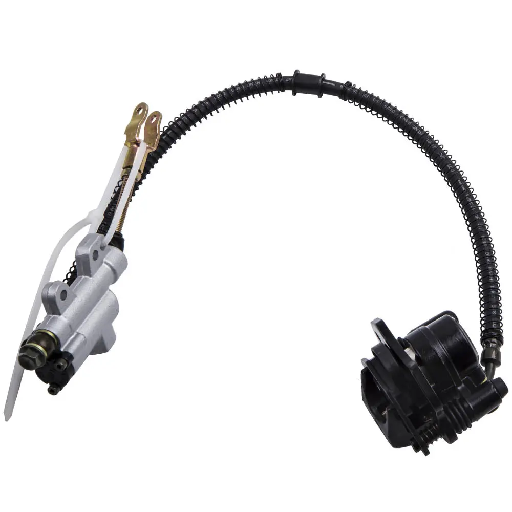 Best Rear Brake Assembly Master Cylinder Caliper For 50 90 110 125 CC ATV Quad