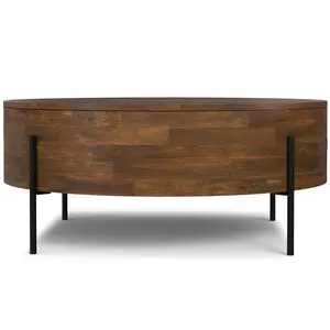 Rayburn Drum Coffee Table in Mango