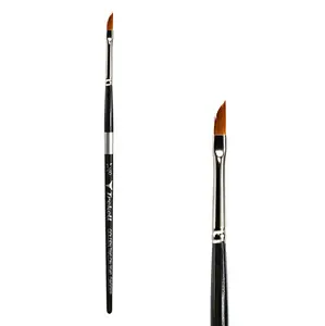 Trekell Golden Taklon Short Handle Artist Brush -  Size 1/8" Dagger