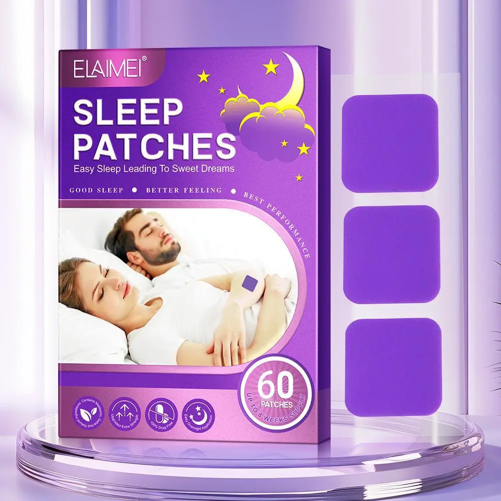 Sleep Patches with Melatonin, Easy Using, Body Care Patches for Women & Men, Enjoy Restful Sleep Anytime with Convenient Sleep Aid, Sleep Improvement, Better Feeling, Sleep for Sweet Dreams