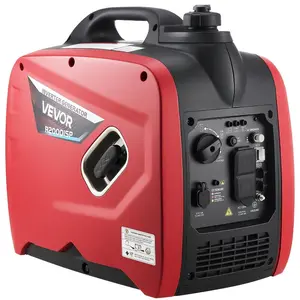 VEVOR Inverter Generator, 3000W Peak Watt Quiet Inverter Generator, Portable Inverters Generators for Home Use, Gas Powered, Compact and Lightweight Design - Stable Power, CO Sensor, Long Run TimeVEVOR Super Brand Day