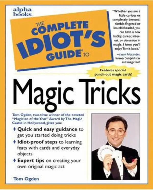 USED Book - The Complete Idiot's Guide to Magic Tricks by Tom Ogden (Paperback) - english