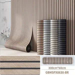 360 stand IXPE 5mm 3D Light Brown Wood Wall Panels - Peel and Stick Sound & Heat Insulation Wall Tiles, Textured Oak Grain Peel and Stick Wallpaper Designs, Self Adhesive Wallpaper