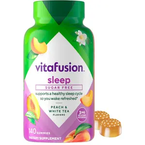 Vitafusion Melatonin Gummy Vitamins, 140 Count (Pack of 1)